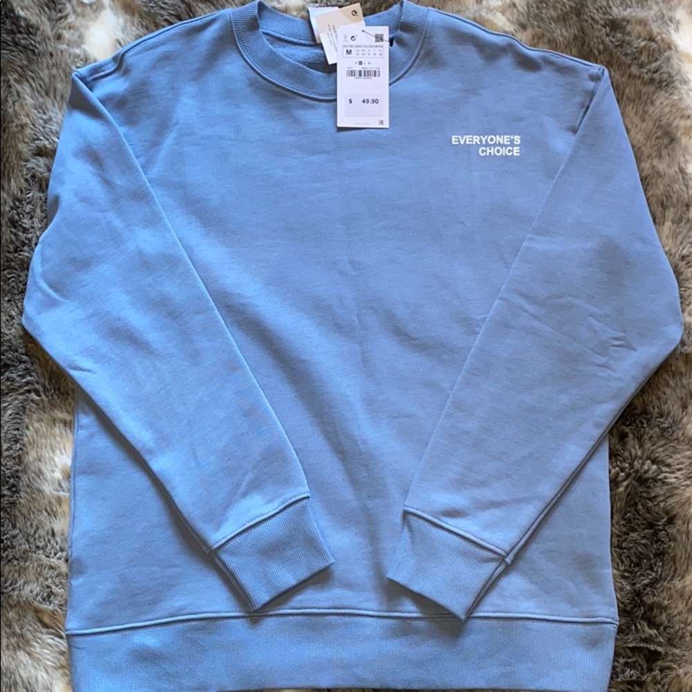 Zara blue sweater